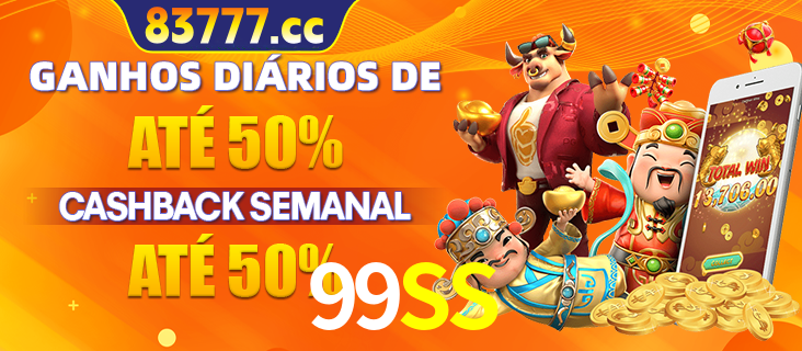 Anúncio de um membro ganhador do cassino 99SS que ganhou R$2.193.486,00 jogando o slot PG Fortune Tiger, com os mascotes do jogo comemorando o prêmio.
