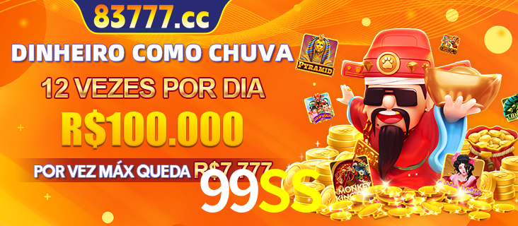 Banner do programa de recompensas Recomende para amigos do 99SS, detalhando os bônus por convidar amigos, com prêmios que chegam a R$288.888.